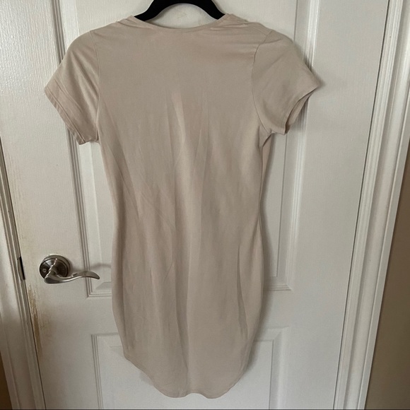 Light Beige Suede Dress - Picture 8 of 8